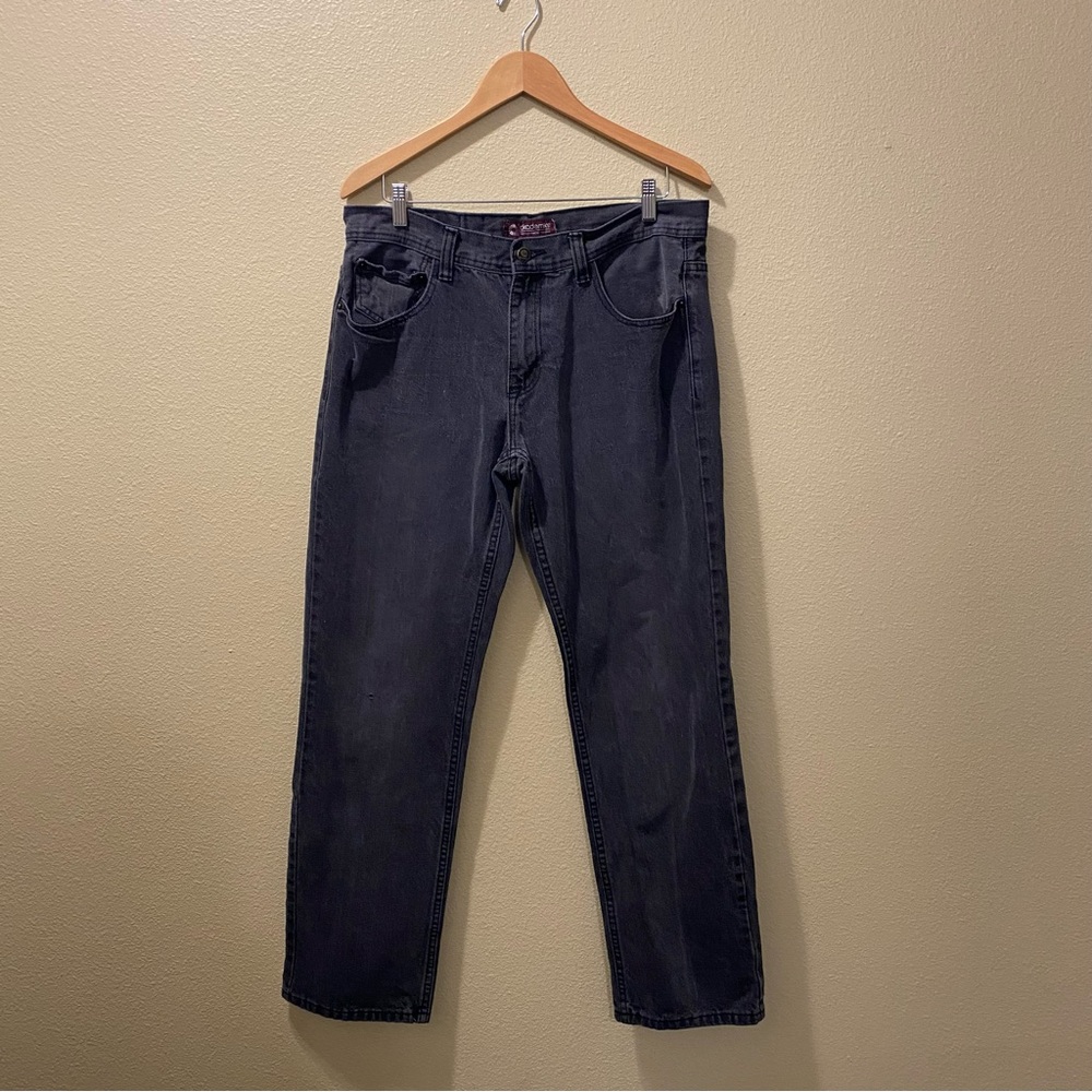 Men’s 36x31 Akademiks Artfully Crafter Collection Distressed Gray Denim Jeans